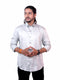 Light Grey Spread Collar Formal Shirt