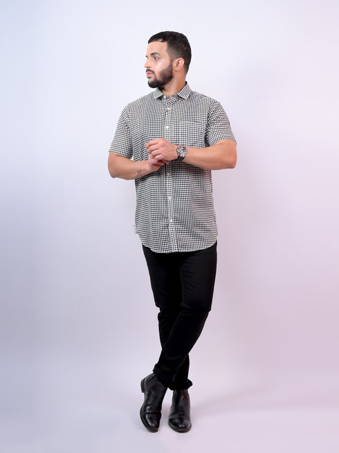 Pontiac Cotton Printed Half Shirt