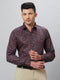 Mens Printed Casual Shirt With Full Sleeve And Spread Collar