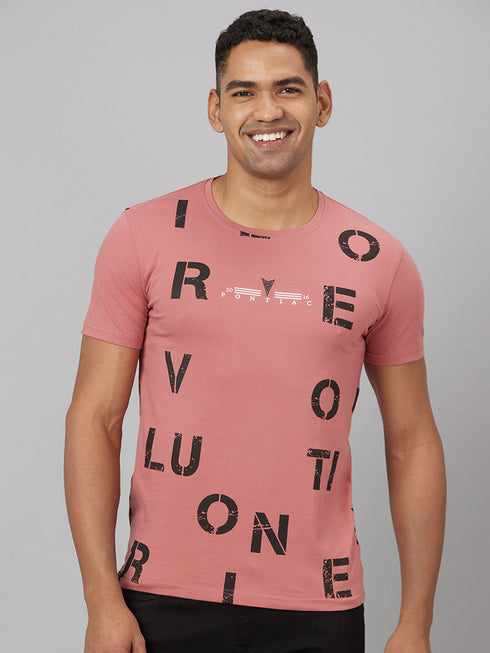 Men Onion Typography Printed Casual T-Shirt