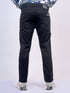 Mens Black Mid Rise Stretchable Casual Jeans
