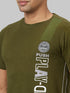 Men Green Printed Sustainable Casual T-Shirt