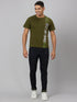 Men Green Printed Sustainable Casual T-Shirt