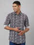Men Multi Floral Print Sustainable Casual Shirt Full Sleeves