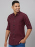 Men Red & Black Checked Sustainable Casual Shirt