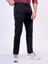 Mens Black Mid Rise Stretchable Jeans
