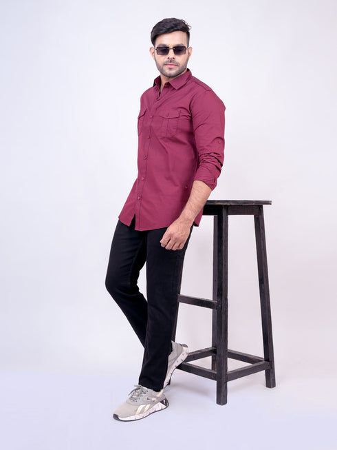 Mens Black Mid Rise Stretchable Jeans