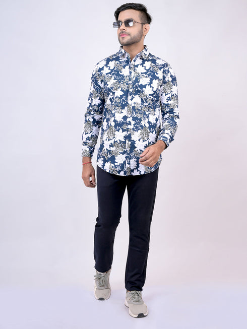 Mens Solid Blue Mid Rise Stretchable Jeans