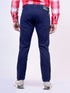 Mens Dark Blue Stretchable Casual Jeans