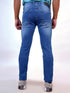 Men Blue Mid Rise Stretchable Denim Jeans