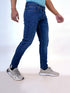 Men Mid Blue Mid Rise Stretchable Denim Jeans