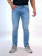 Men Blue Mid Rise Stretchable Casual Denim Jeans