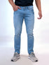 Men Blue Mid Rise Stretchable Casual Denim Jeans