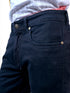 Men Black Mid Rise Fit Stretchable Denim Jeans