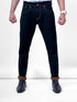 Men Navy Blue Mid Rise Stretchable Denim Jeans