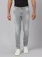 Mens Light Grey Slim Fit Clean Look Jeans