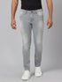 Mens Light Grey Slim Fit Clean Look Jeans