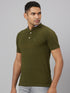 Men Olive Solid Lounge T-Shirt