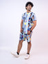 Men Multicolor Printed T-Shirt And Pyjama