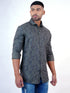 Men Mehndi Floral Printed Sustainable Casual Full Shirt