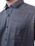 Men Black Printed Sustainable Casual Half Shirt