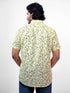 Men Yellow Printed Sustainable Casual Half Shirt