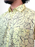 Men Yellow Printed Sustainable Casual Half Shirt