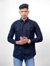 Men Black Solid Sustainable Casual Full Shirt