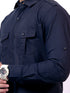 Men Black Solid Sustainable Casual Full Shirt