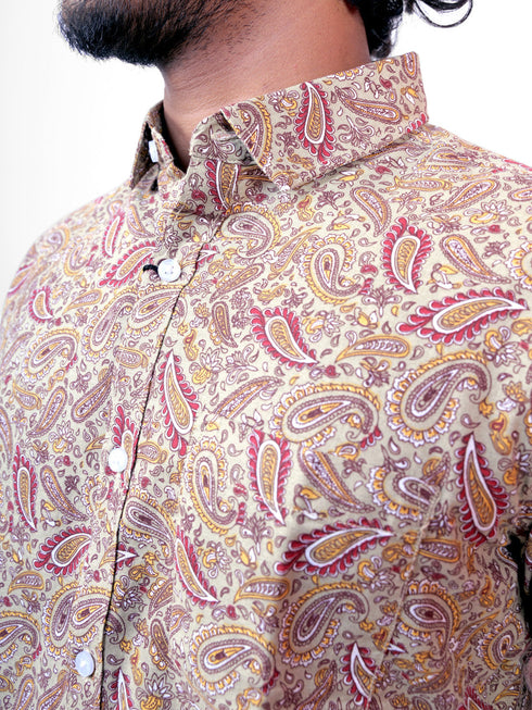 Men Multi Printed Sustainable Casual Full Shirt