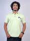 Men Pista Polo Typography Regular Fit Casual T-Shirt