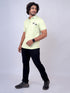 Men Pista Polo Typography Regular Fit Casual T-Shirt