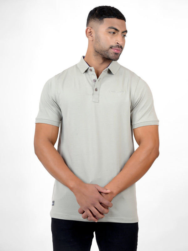Men-Light-Grey-Polo-Solid-Regular-Fit-Casual-T-Shirt
