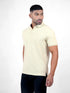 Men-Cream-Polo-Solid-Regular-Fit-Casual-T-Shirt