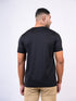 Men Black Regular Fit Casual T-Shirt
