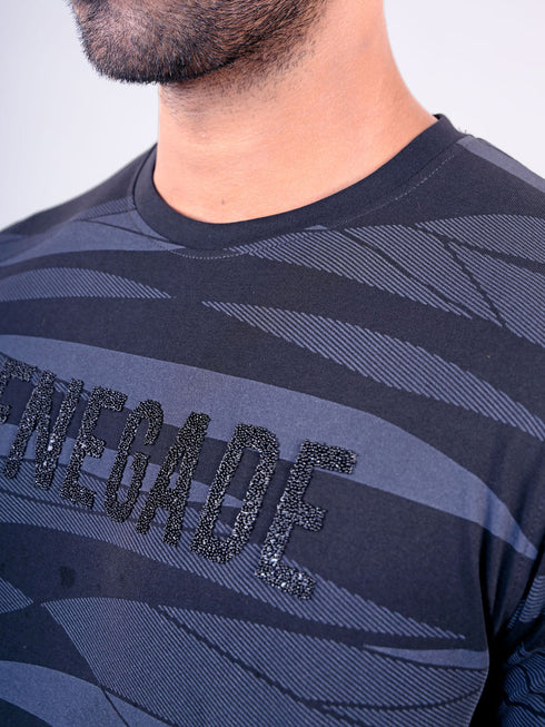 Men-Black-Typography-Printed-Regular-Fit-Casual-T-Shirt