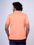 Men Orange Typography Print Regular Fit Casual T-Shirt