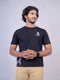 Men Black Regular Fit Casual T-Shirt