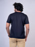 Men Black Typography Regular Fit Casual T-Shirt