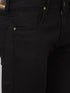 Men Black Slim Fit Mid-Rise Clean Look Jeans