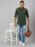 Men Green & Black Checked Sustainable Casual Shirt With Full Sleeves