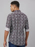 Men Multi Floral Print Sustainable Casual Shirt Full Sleeves