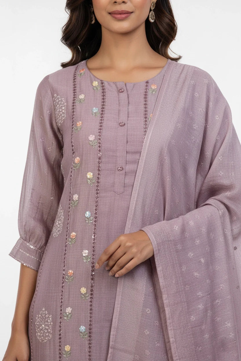 Teal kurti with dupatta
