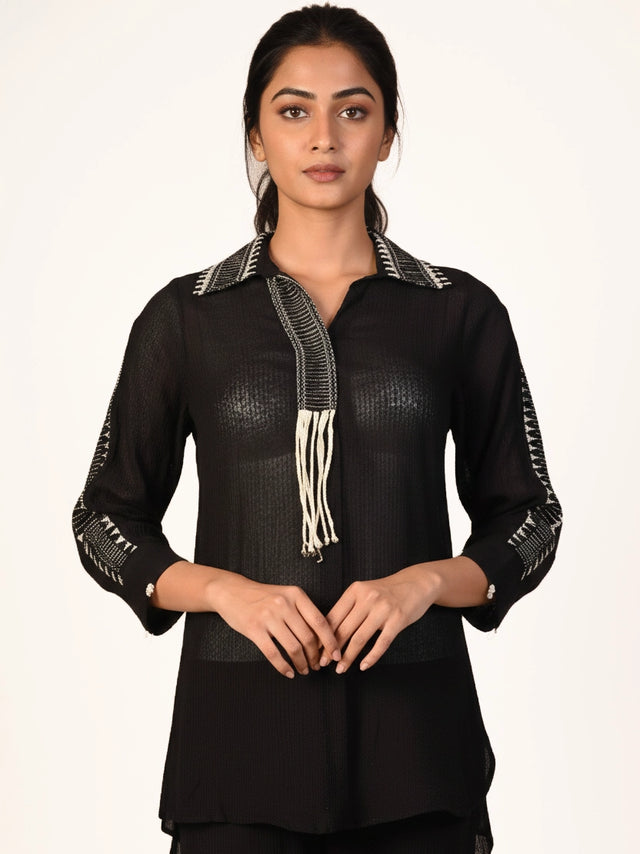 Beige kurti with dupatta