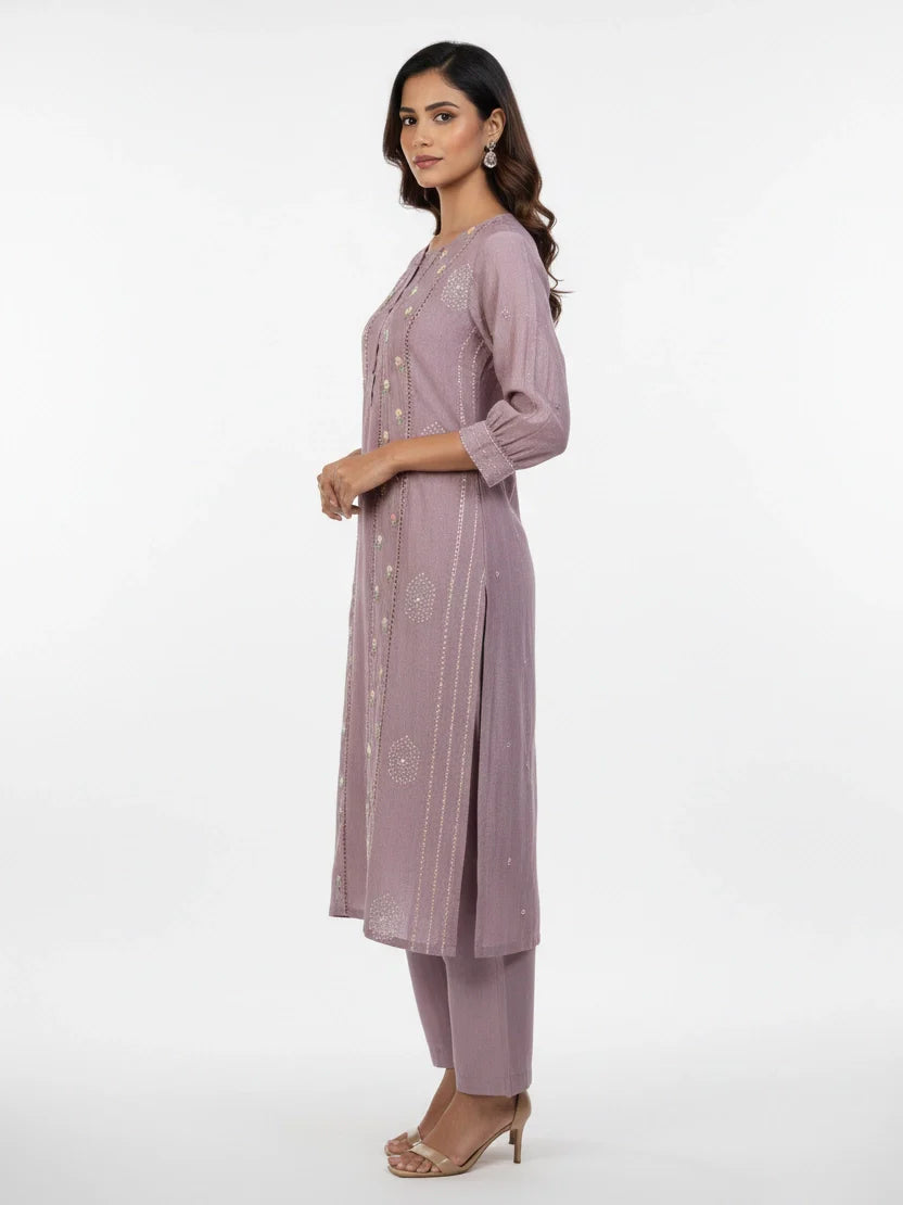 Teal kurti with dupatta