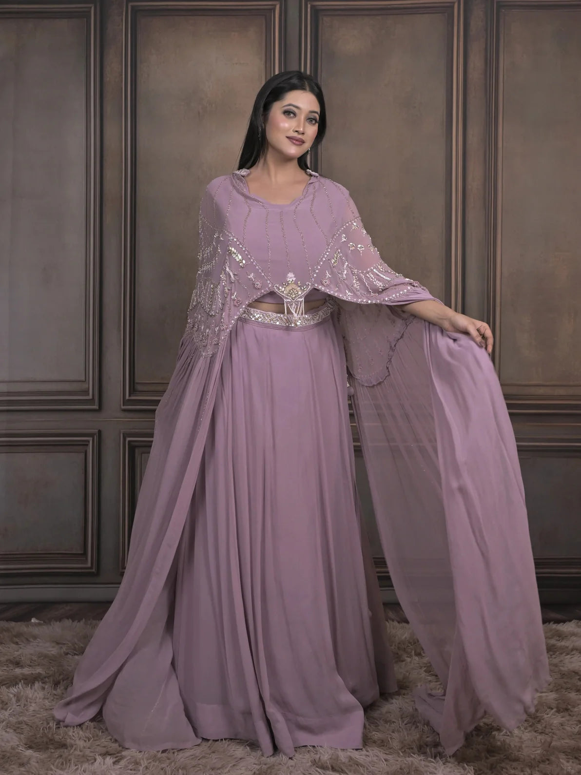 Indo-Western Cape Style Ethnic Set