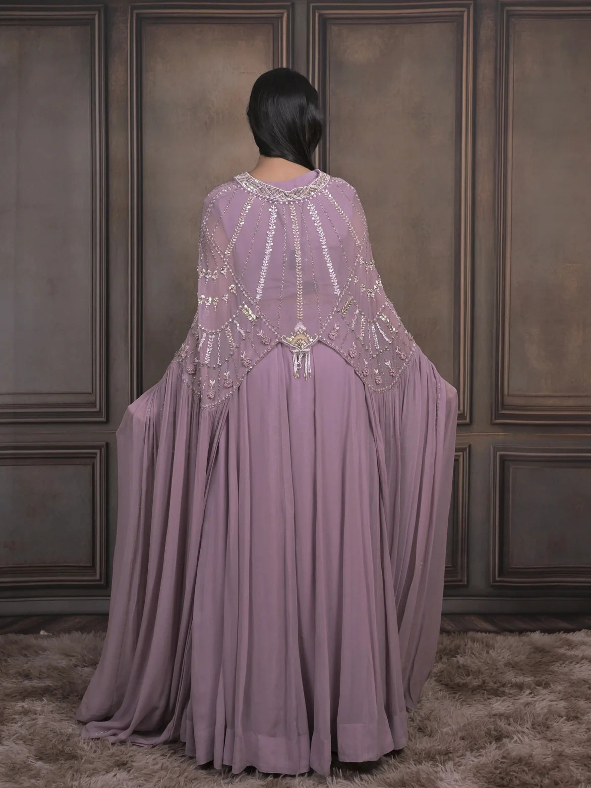 Indo-Western Cape Style Ethnic Set
