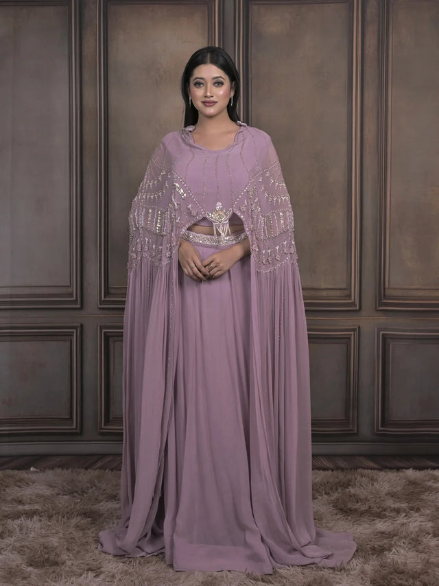 Indo-Western Cape Style Ethnic Set