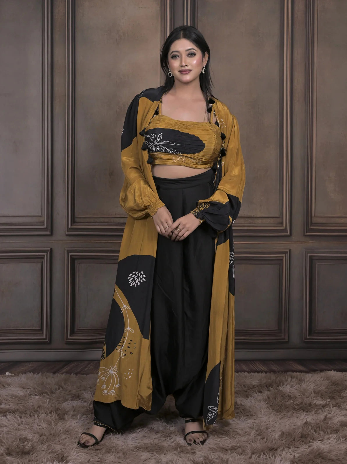 Statement Indo-Western Jacket Style Outfit