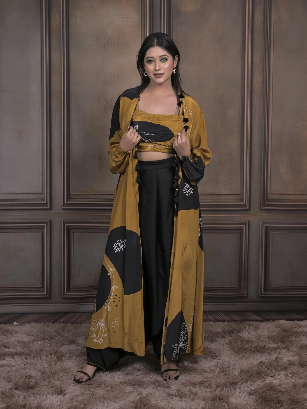 Statement Indo-Western Jacket Style Outfit